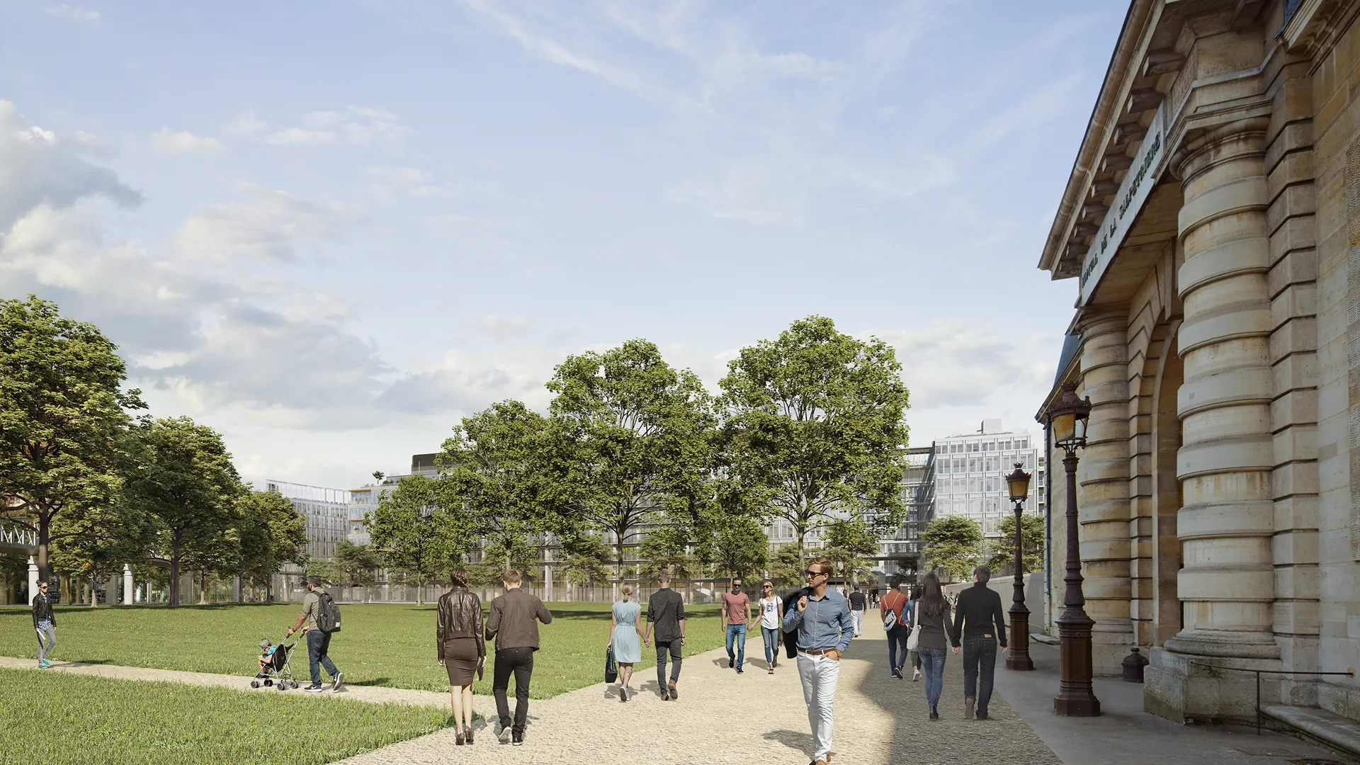 Grands espaces et coins de verdure